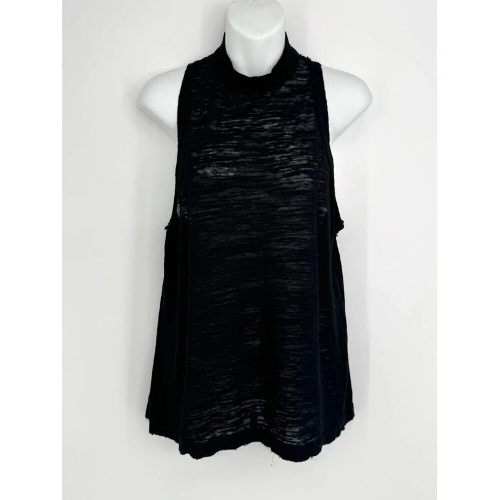 We the Free Black Burnout Tank Top Size XS